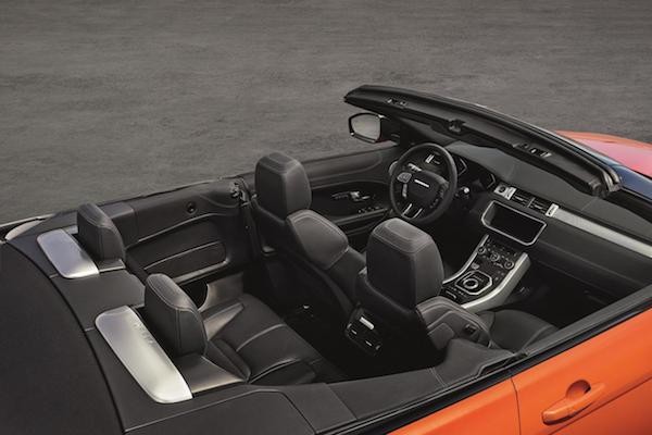 Range Rover Evoque mui trần: Thiết kế sang trọng, hiện đại ảnh 9 Range Rover Evoque mui trần: Thiết kế sang trọng, hiện đại ảnh 9