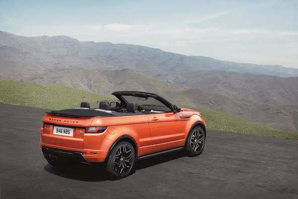 Range Rover Evoque mui trần: Thiết kế sang trọng, hiện đại ảnh 7 Range Rover Evoque mui trần: Thiết kế sang trọng, hiện đại ảnh 7