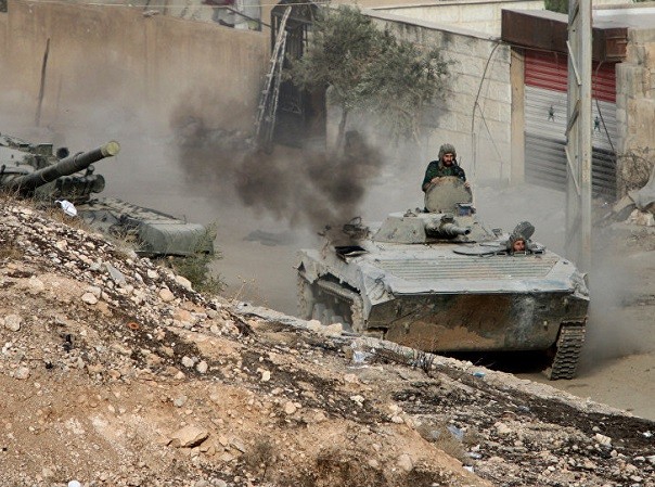 Phe đối lập tấn công mạnh quân đội Syria ở Damascus ảnh 1 Phe đối lập tấn công mạnh quân đội Syria ở Damascus ảnh 1