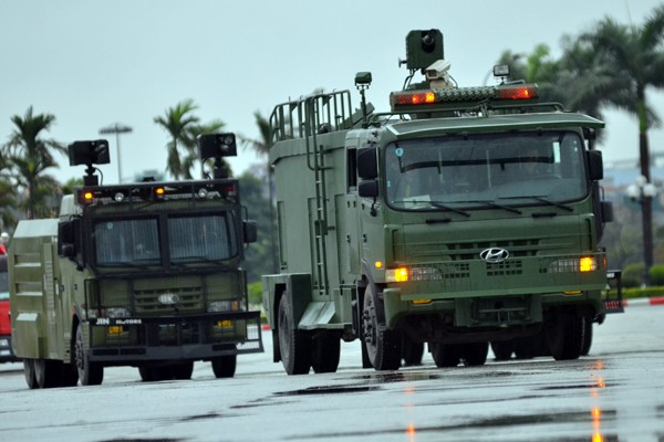 Phương tiện, khí tài hiện đại tham gia bảo vệ IPU 132 ảnh 15 Phương tiện, khí tài hiện đại tham gia bảo vệ IPU 132 ảnh 15