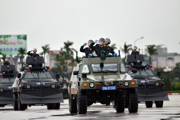 Phương tiện, khí tài hiện đại tham gia bảo vệ IPU 132 ảnh 4 Phương tiện, khí tài hiện đại tham gia bảo vệ IPU 132 ảnh 4