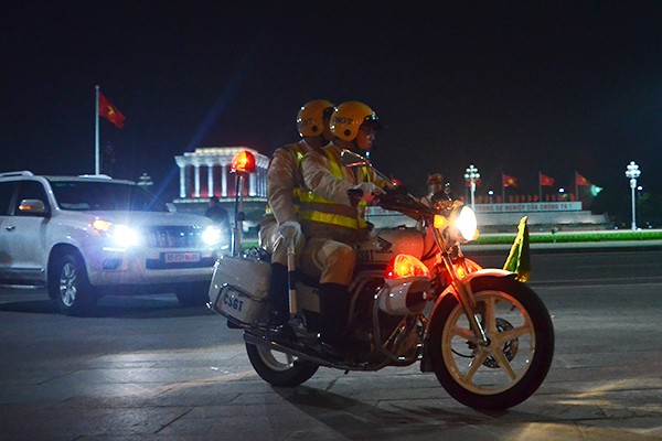 Xem Công an Hà Nội dẫn đoàn, đảm bảo an ninh Lễ Khai mạc IPU 132 ảnh 5 Xem Công an Hà Nội dẫn đoàn, đảm bảo an ninh Lễ Khai mạc IPU 132 ảnh 5