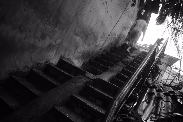 Khổ sở ở khu nhà hơn 30 năm tuổi xuống cấp nghiêm trọng ảnh 12