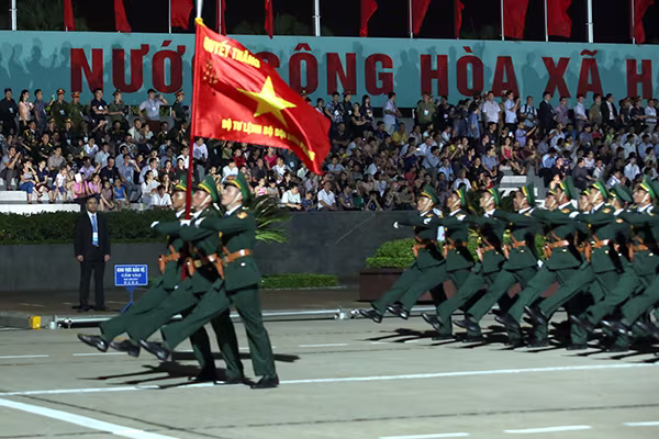 Các tuyến phố đoàn diễu binh đi qua ảnh 1 Các tuyến phố đoàn diễu binh đi qua ảnh 1