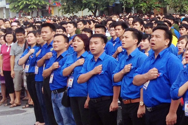Chiến sỹ, đồng bào cùng hát Quốc ca sáng 2-9 ảnh 4 Chiến sỹ, đồng bào cùng hát Quốc ca sáng 2-9 ảnh 4