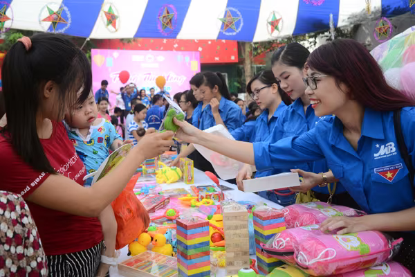 Tết Trung thu xúc động tại Bệnh viện Nhi Trung ương ảnh 7