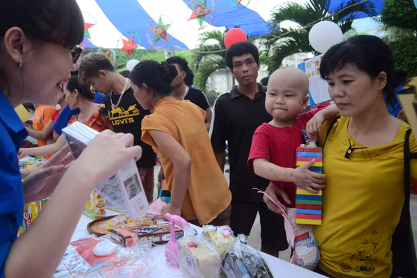 Tết Trung thu xúc động tại Bệnh viện Nhi Trung ương ảnh 10