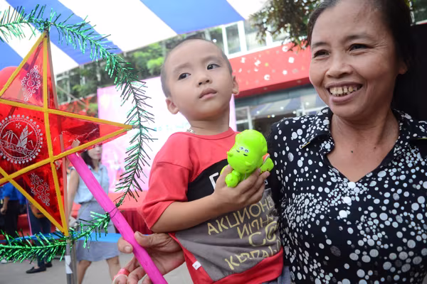 Tết Trung thu xúc động tại Bệnh viện Nhi Trung ương ảnh 8