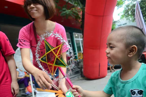 Tết Trung thu xúc động tại Bệnh viện Nhi Trung ương ảnh 4