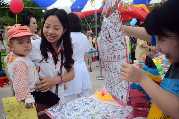 Tết Trung thu xúc động tại Bệnh viện Nhi Trung ương ảnh 11