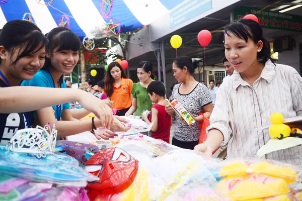 Tết Trung thu xúc động tại Bệnh viện Nhi Trung ương ảnh 13