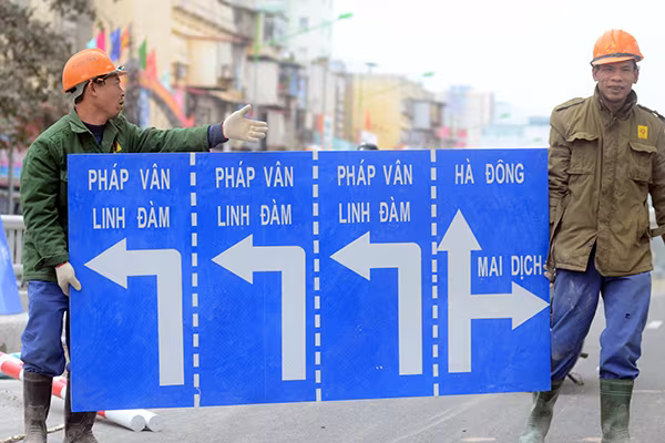 "Đột kích" công trình giao thông mở màn 2016 ảnh 7 "Đột kích" công trình giao thông mở màn 2016 ảnh 7