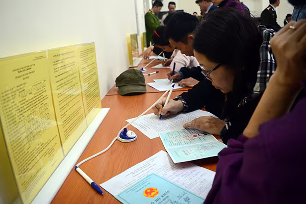 Hà Nội: Dễ dàng đăng ký thẻ căn cước công dân ảnh 2 Hà Nội: Dễ dàng đăng ký thẻ căn cước công dân ảnh 2