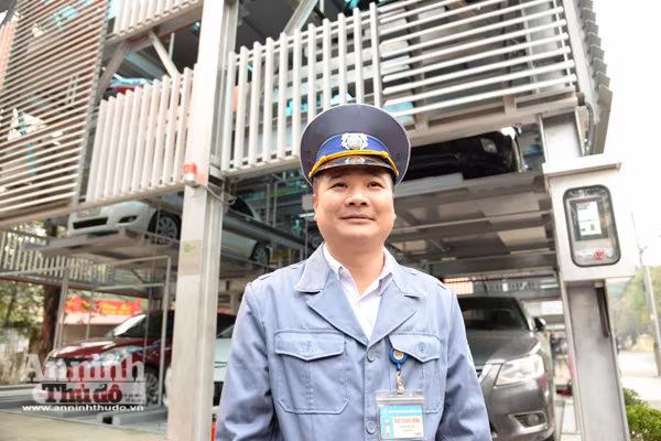 Cận cảnh điểm đỗ xe bằng giàn thép hiện đại bậc nhất Thủ đô ảnh 8