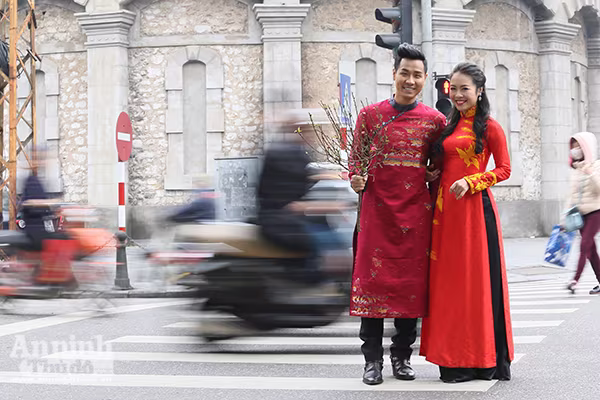 Chợ hoa Hàng Lược vào xuân ảnh 10