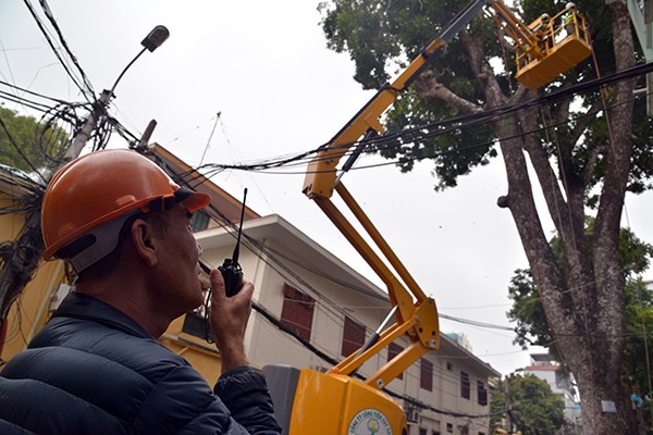 Hà Nội triển khai thiết bị cắt tỉa cây xanh bằng xe tự hành chuyên dụng ảnh 5 Hà Nội triển khai thiết bị cắt tỉa cây xanh bằng xe tự hành chuyên dụng ảnh 5