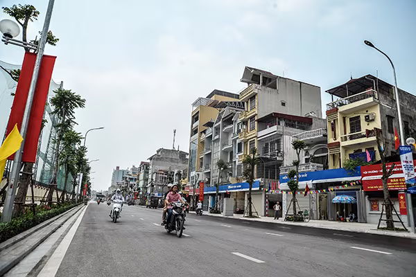 Cận cảnh tuyến đường đô thị kiểu mẫu tại Hà Nội trước ngày khánh thành ảnh 7