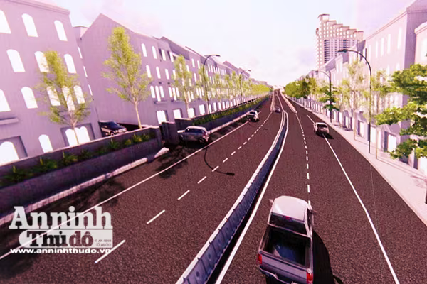 Hình ảnh tuyến phố cực đẹp nếu thay thế đê đất bằng đê bê tông ảnh 6 Hình ảnh tuyến phố cực đẹp nếu thay thế đê đất bằng đê bê tông ảnh 6
