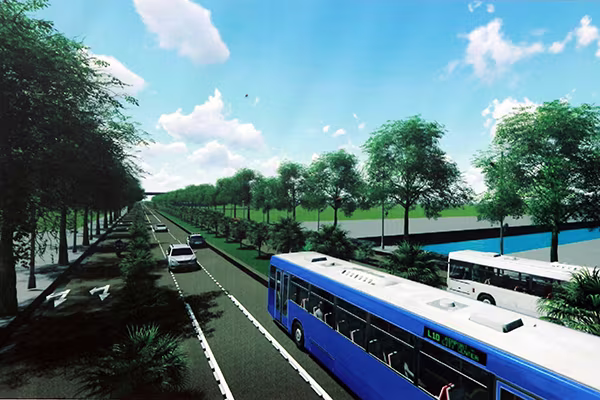 Hà Nội: Khởi công dự án đường Tây Thăng Long, đoạn qua quận Bắc Từ Liêm ảnh 2 Hà Nội: Khởi công dự án đường Tây Thăng Long, đoạn qua quận Bắc Từ Liêm ảnh 2