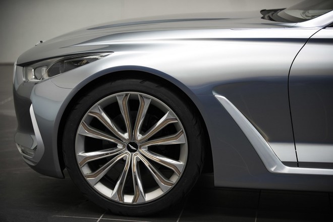 Hyundai Vision G Concept: Sang trọng và mạnh mẽ ảnh 7 Hyundai Vision G Concept: Sang trọng và mạnh mẽ ảnh 7