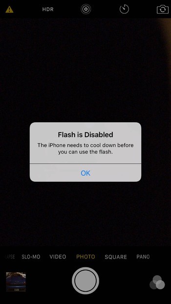 iPhone 6S quá nóng, flash không hoạt động? ảnh 1 iPhone 6S quá nóng, flash không hoạt động? ảnh 1
