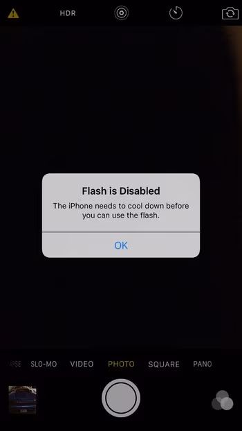 iPhone 6S quá nóng, flash không hoạt động? ảnh 1 iPhone 6S quá nóng, flash không hoạt động? ảnh 1