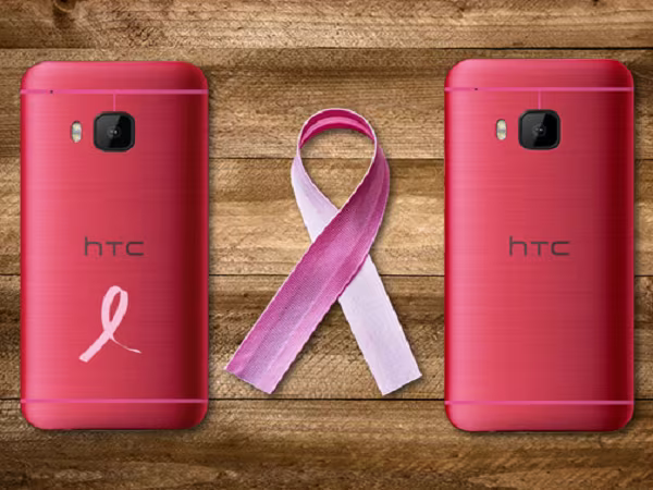 HTC One M9 hồng và chiến dịch chống ung thư vú ảnh 1 HTC One M9 hồng và chiến dịch chống ung thư vú ảnh 1