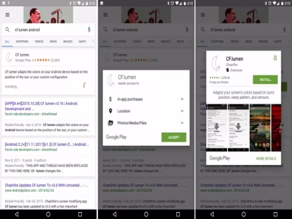 Cài đặt ứng dụng Android trực tiếp từ Google Search? ảnh 1 Cài đặt ứng dụng Android trực tiếp từ Google Search? ảnh 1