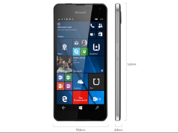 Lumia 650 chính thức ra mắt: Màn hình 5 inch, vỏ nhôm, giá bán 200 USD. ảnh 5 Lumia 650 chính thức ra mắt: Màn hình 5 inch, vỏ nhôm, giá bán 200 USD. ảnh 5