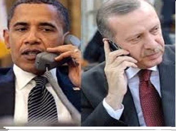 Ông Obama và Erdogan điện đàm về chiến sự ở Syria ảnh 1