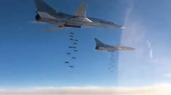 Choáng với độ chính xác trong các cuộc không kích của Nga tại Syria ảnh 1