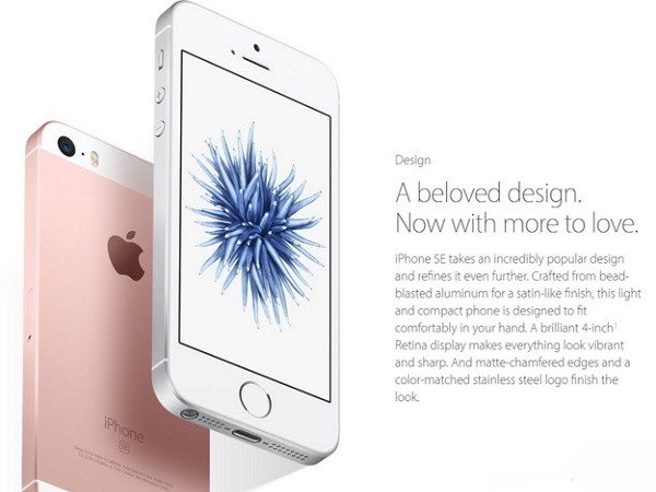 Cận cảnh iPhone SE 4 inch vừa mới ra mắt ảnh 8 Cận cảnh iPhone SE 4 inch vừa mới ra mắt ảnh 8