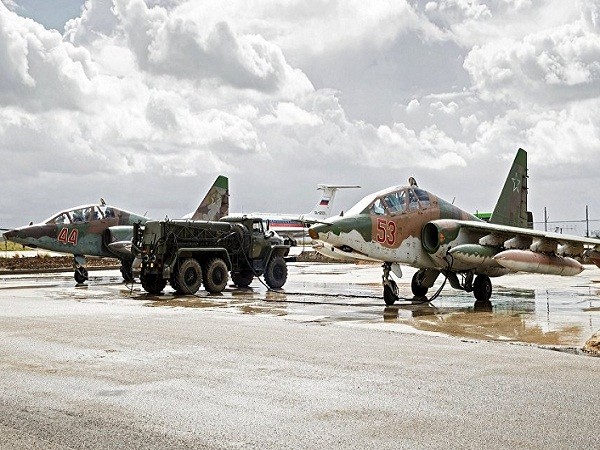 Nga rút 30 máy bay cường kích Su-25 từ căn cứ ở Syria về nước ảnh 1 Nga rút 30 máy bay cường kích Su-25 từ căn cứ ở Syria về nước ảnh 1