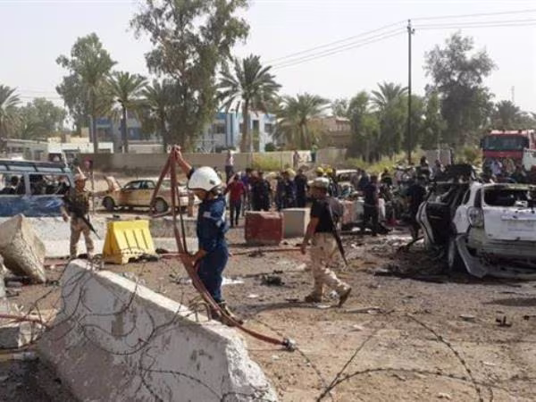 Lại xảy ra đánh bom xe kinh hoàng ở Iraq, hàng chục người thương vong ảnh 1 Lại xảy ra đánh bom xe kinh hoàng ở Iraq, hàng chục người thương vong ảnh 1