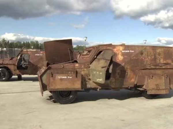 Vũ khí và thiết bị của phiến quân bị thu giữ được trưng bày tại Diễn đàn "Quân đội 2018" ảnh 1 Vũ khí và thiết bị của phiến quân bị thu giữ được trưng bày tại Diễn đàn "Quân đội 2018" ảnh 1