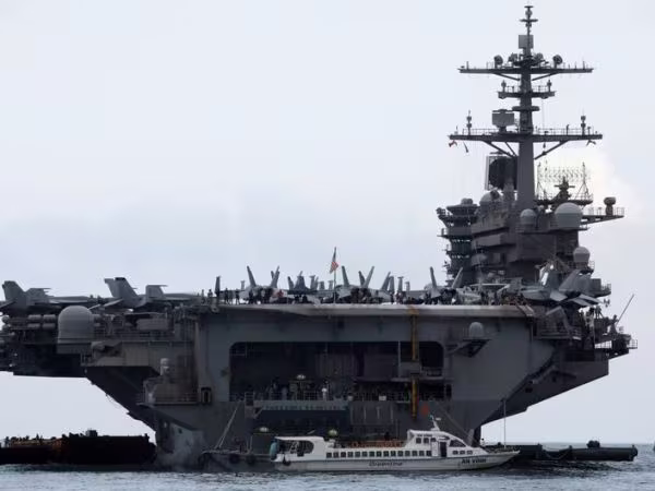 Tàu sân bay Mỹ USS Theodore Roosevelt có 93 ca nhiễm Covid-19 ảnh 1 Tàu sân bay Mỹ USS Theodore Roosevelt có 93 ca nhiễm Covid-19 ảnh 1
