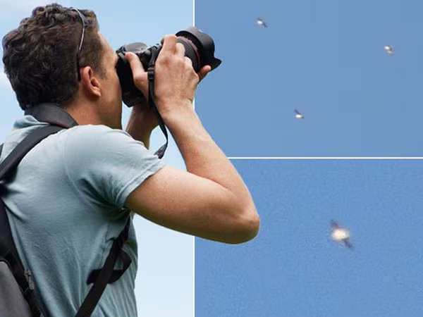 Chộp được khoảnh khắc “phi đội UFO” lượn lờ trên bầu trời Tây Ban Nha ảnh 1 Chộp được khoảnh khắc “phi đội UFO” lượn lờ trên bầu trời Tây Ban Nha ảnh 1