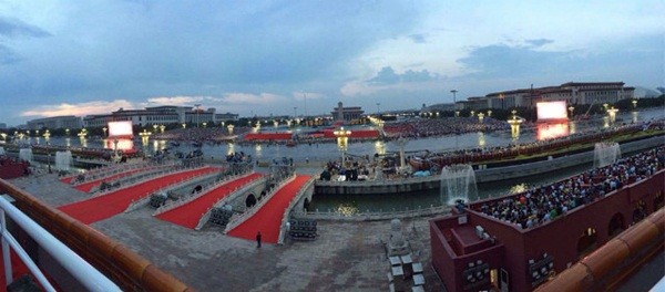 Chùm ảnh: Trung Quốc "khoe" buổi diễn tập duyệt binh chào mừng lễ kỷ niệm Thế chiến II ảnh 12 Chùm ảnh: Trung Quốc "khoe" buổi diễn tập duyệt binh chào mừng lễ kỷ niệm Thế chiến II ảnh 12