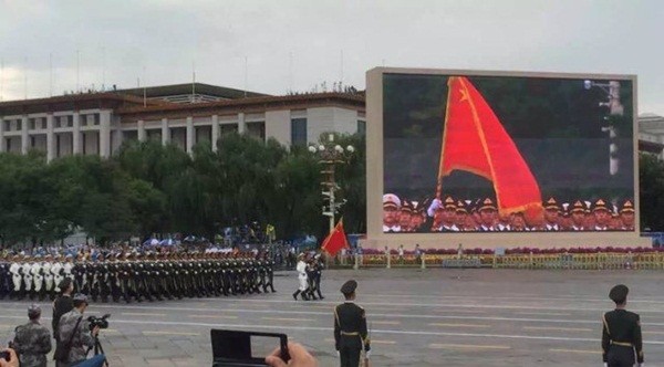 Chùm ảnh: Trung Quốc "khoe" buổi diễn tập duyệt binh chào mừng lễ kỷ niệm Thế chiến II ảnh 13 Chùm ảnh: Trung Quốc "khoe" buổi diễn tập duyệt binh chào mừng lễ kỷ niệm Thế chiến II ảnh 13