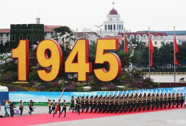 Chùm ảnh: Trung Quốc "khoe" buổi diễn tập duyệt binh chào mừng lễ kỷ niệm Thế chiến II ảnh 9 Chùm ảnh: Trung Quốc "khoe" buổi diễn tập duyệt binh chào mừng lễ kỷ niệm Thế chiến II ảnh 9