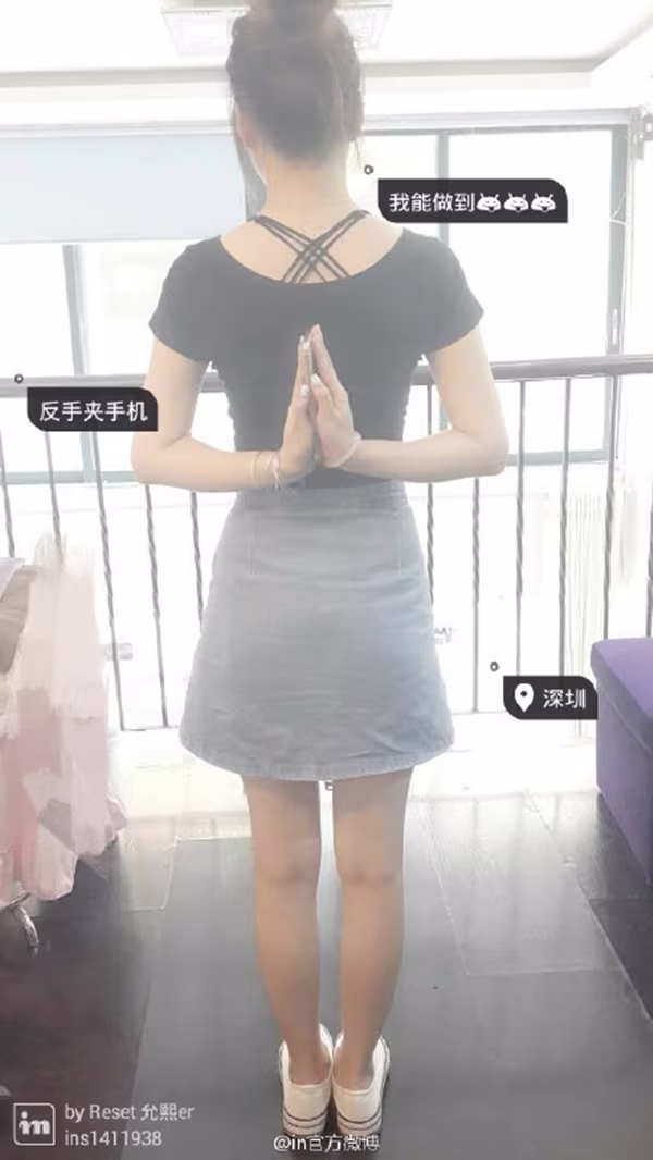 Sau "xương đòn", giới trẻ lại phát cuồng với thử thách "xương cột sống" ảnh 3 Sau "xương đòn", giới trẻ lại phát cuồng với thử thách "xương cột sống" ảnh 3