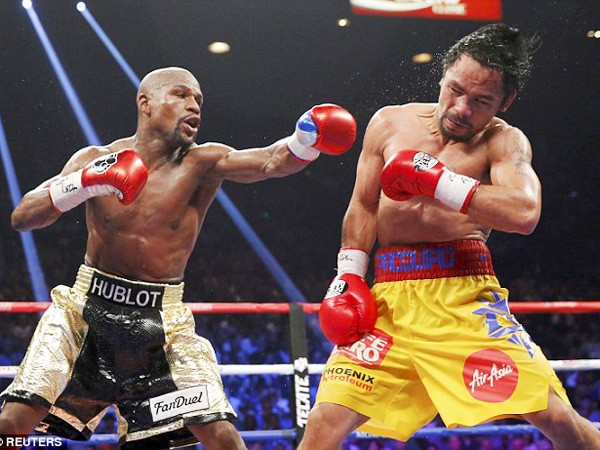 Trận đấu thế kỷ Mayweather - Pacquiao: “Bom tấn” hoàn hảo của truyền thông ảnh 1 Trận đấu thế kỷ Mayweather - Pacquiao: “Bom tấn” hoàn hảo của truyền thông ảnh 1