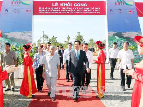 Hòa Lạc sẽ phát triển thành khu đô thị thông minh ảnh 1 Hòa Lạc sẽ phát triển thành khu đô thị thông minh ảnh 1