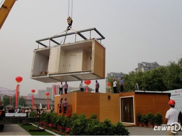 Xây nhà chỉ trong 3 tiếng ảnh 1 Xây nhà chỉ trong 3 tiếng ảnh 1
