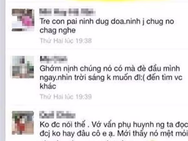 Giáo viên mầm non xúc phạm học sinh trên facebook ảnh 1