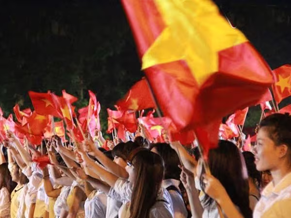 Cầu truyền hình: "Lá cờ độc lập" ảnh 1 Cầu truyền hình: "Lá cờ độc lập" ảnh 1