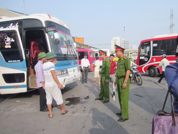 Góp phần xây dựng bến xe văn minh kiểu mẫu ảnh 1 Góp phần xây dựng bến xe văn minh kiểu mẫu ảnh 1