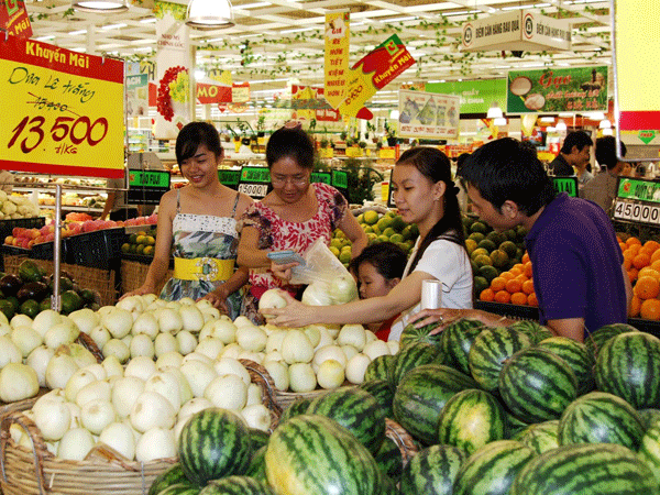 Hàng Việt Nam vào siêu thị Khốn khổ vì đủ loại phí "hoa lá cành" ảnh 1 Hàng Việt Nam vào siêu thị Khốn khổ vì đủ loại phí "hoa lá cành" ảnh 1
