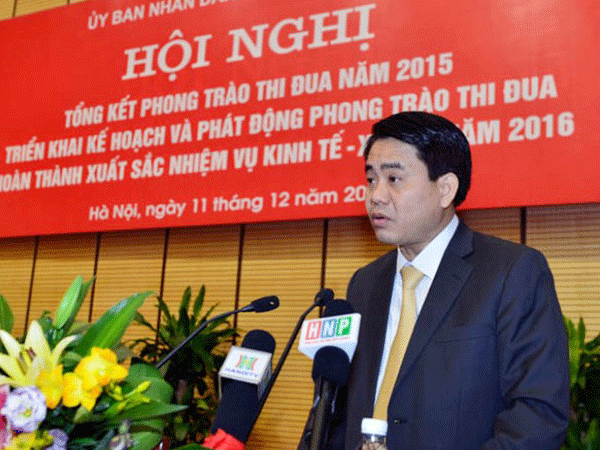 Chủ tịch UBND TP Hà Nội Nguyễn Đức Chung: Kêu gọi người dân ra sức thi đua xây dựng Thủ đô ảnh 1