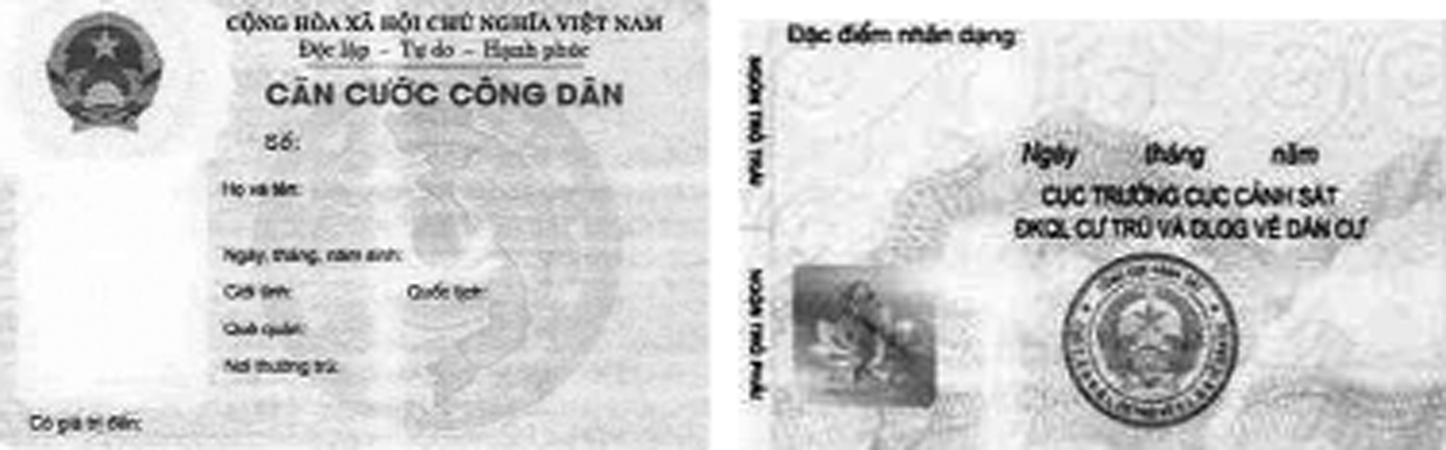 Từ 1-1-2016: Hà Nội bắt đầu cấp Căn cước công dân ảnh 2 Từ 1-1-2016: Hà Nội bắt đầu cấp Căn cước công dân ảnh 2